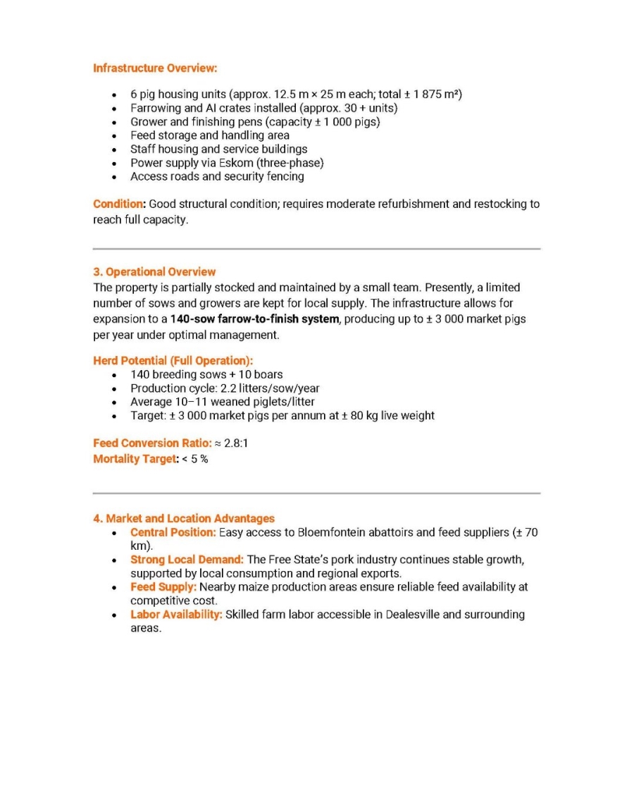 Commercial Property for Sale in Dealesville Free State